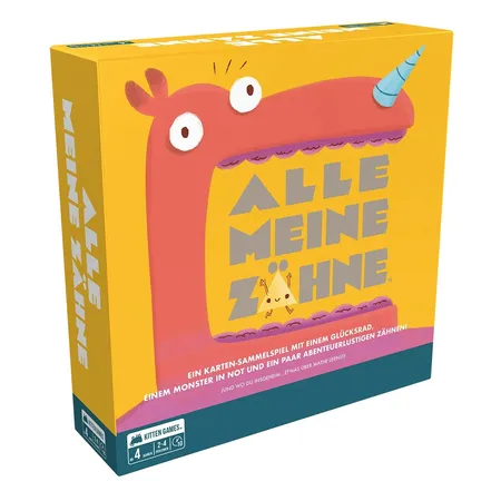 Asmodee Exploding Kittens Alle meine Zähne