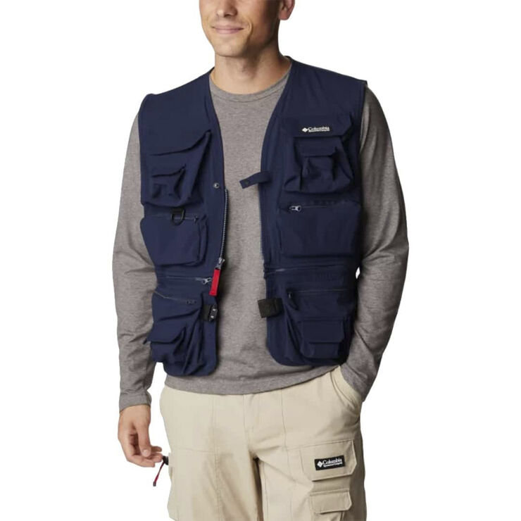 Columbia FIELD CREEK BIG HORN VEST Collegiate navy