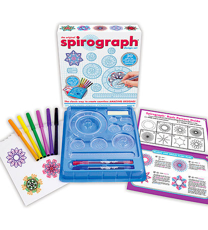 Spirograph Tegnes?t - 30 dele - Basis