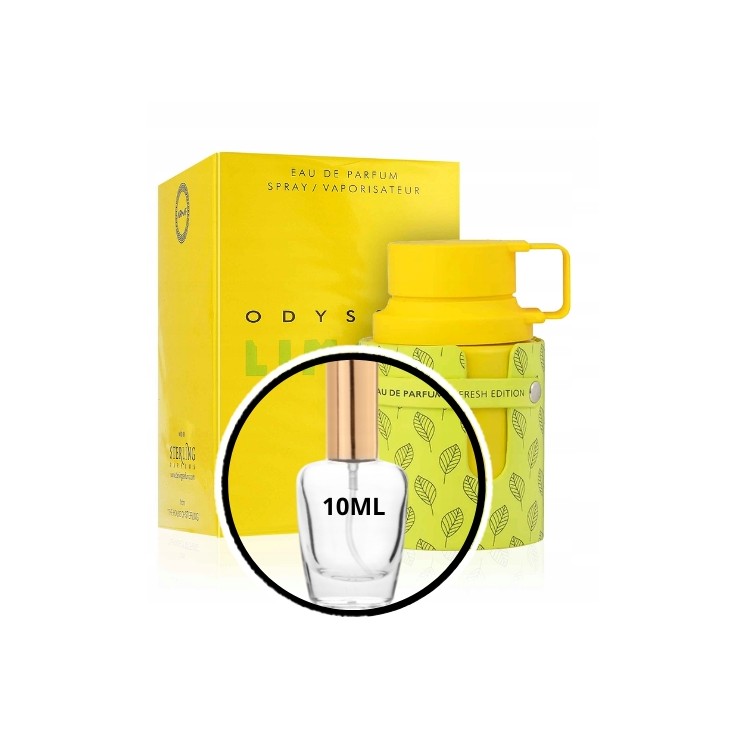 Armaf Unisex Odyssey Limoni Fresh Edition Odlewka Wody perfumowanej dla mężczyzn i kobiet 10 ml