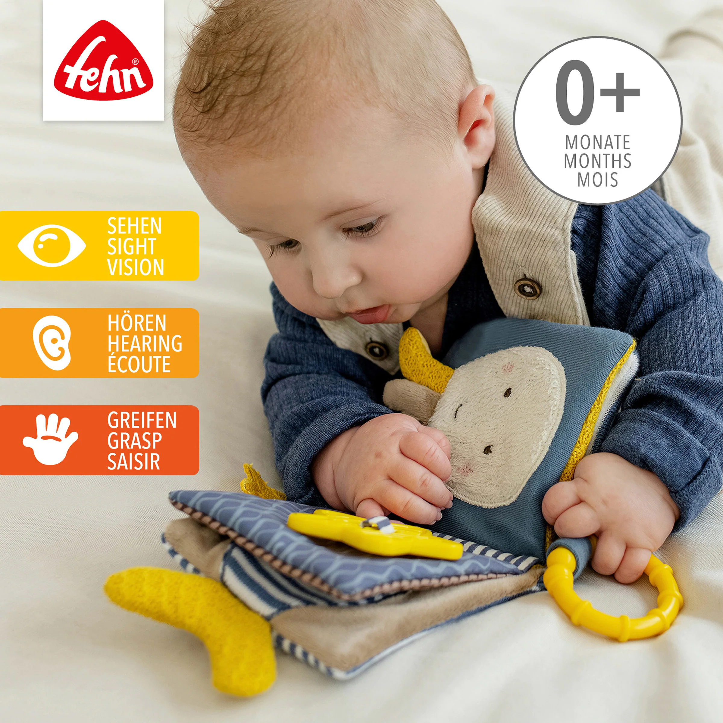 Fehn Stoffbuch Otter Theo