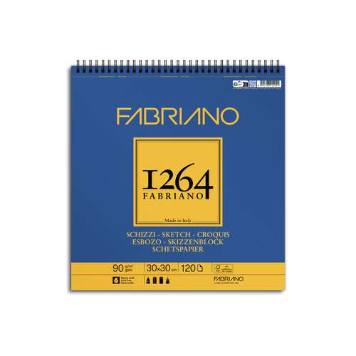 FABRIANO® 1264 Skizzenblock mit Spiralbindung