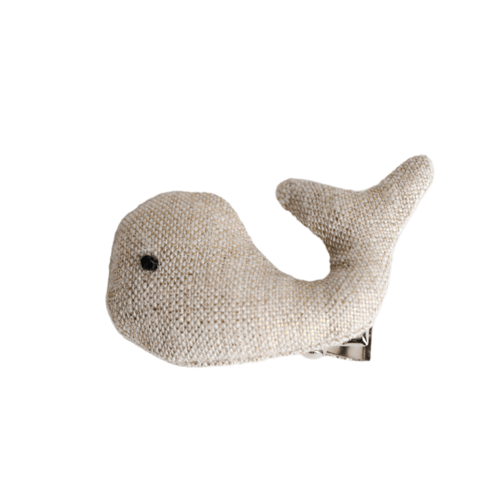 Barrette Baleine Lin Pailleté