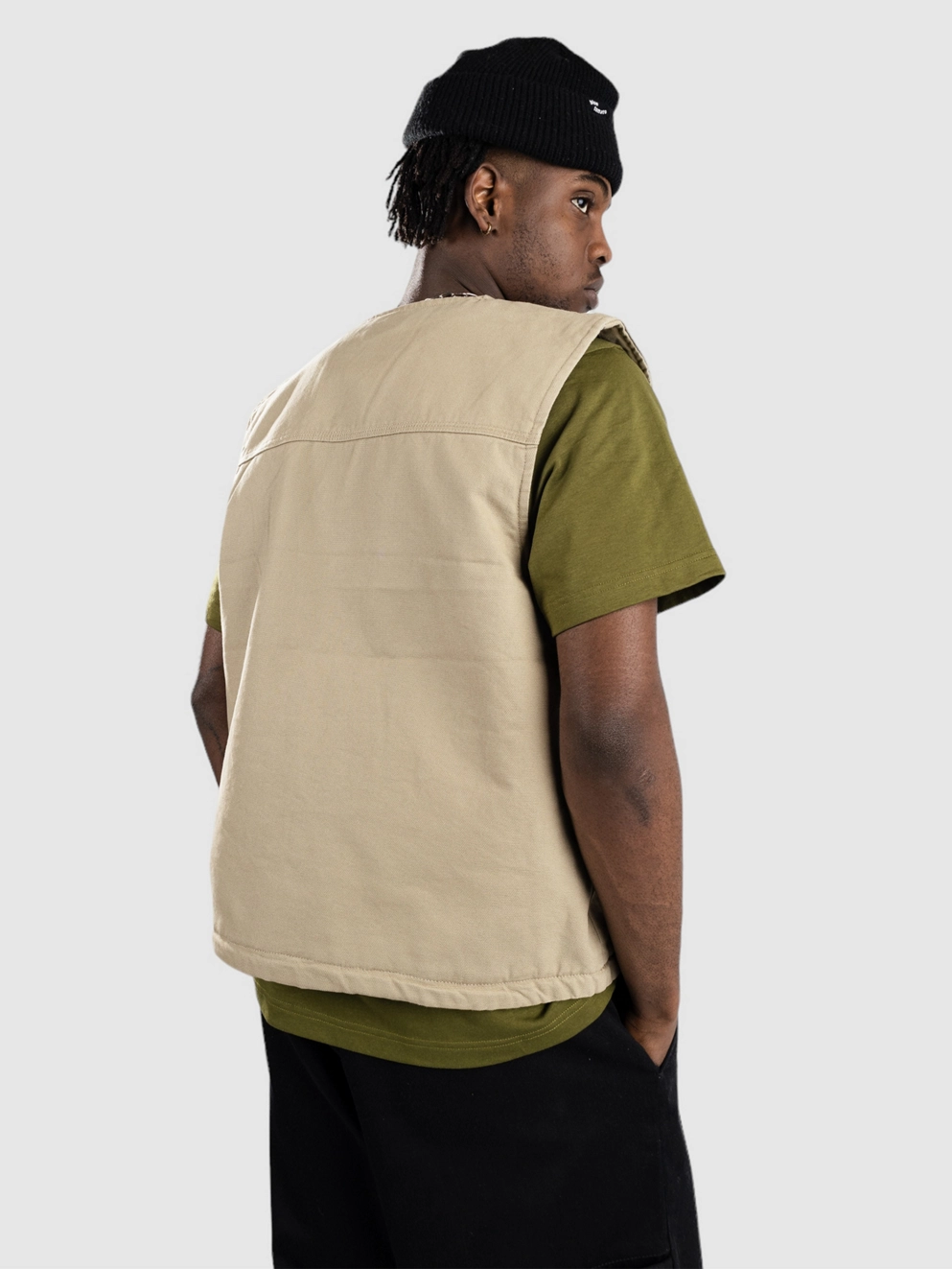 Dickies Duck Canvas Summer Vest sw desert sand