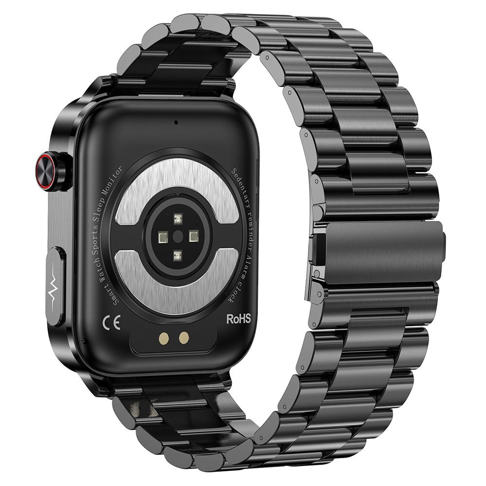 Fitness Tracker Smart Watch mit Herzfrequenz- / Körperfettmessung   EKG Funktion und 1.96