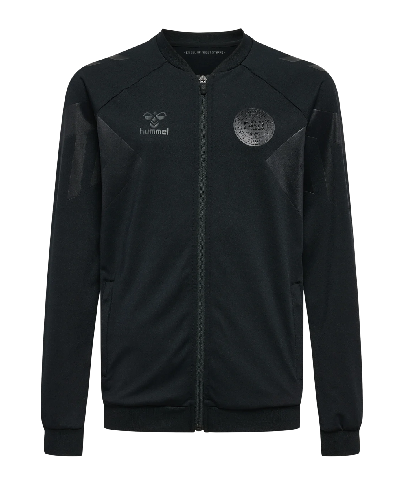 Hummel DBU Dänemark Line Up Jacke Kids Schwarz F2001