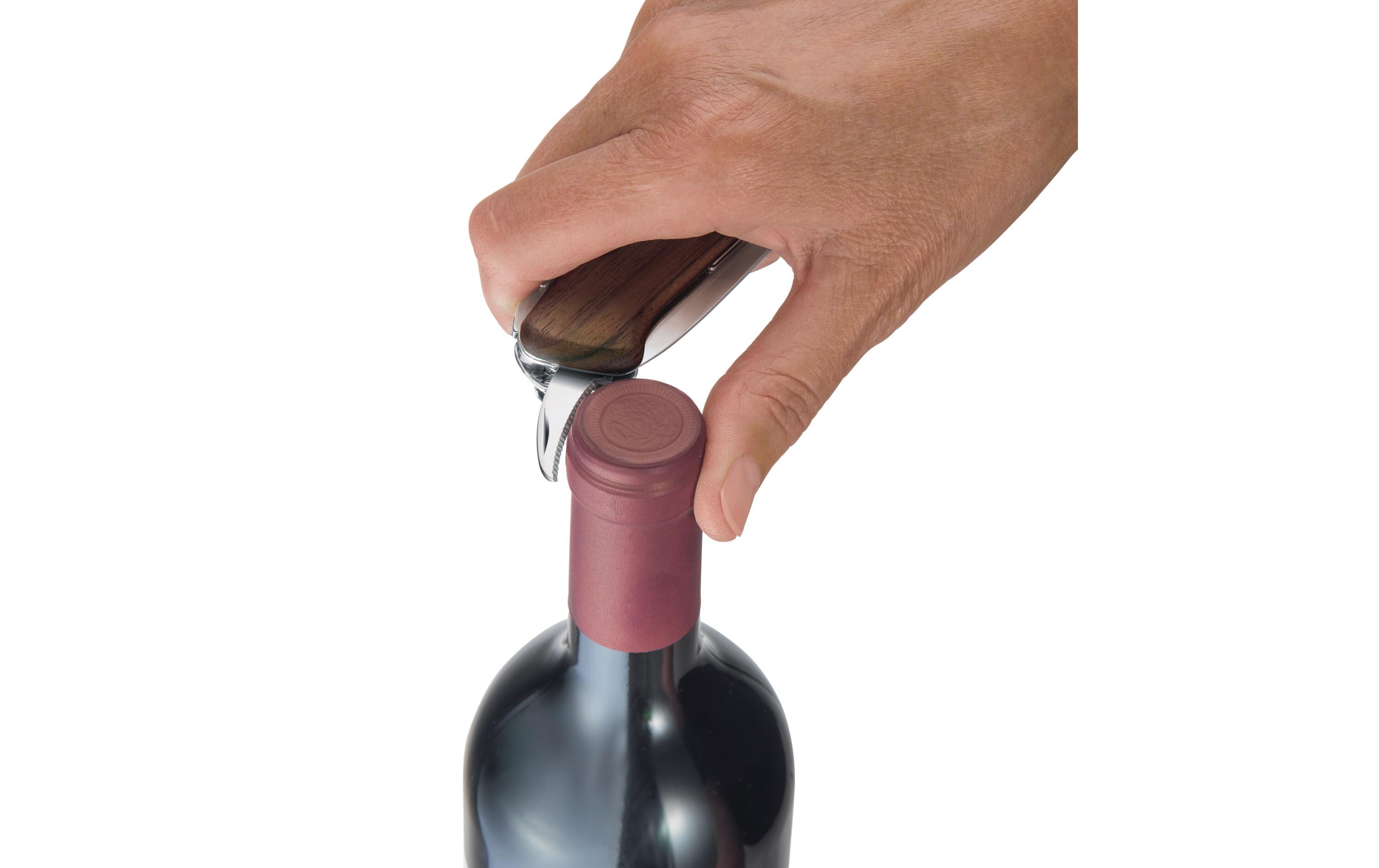 Taschenmesser Wine Master Nussbaumholz<br>Schweizer Sackmesser