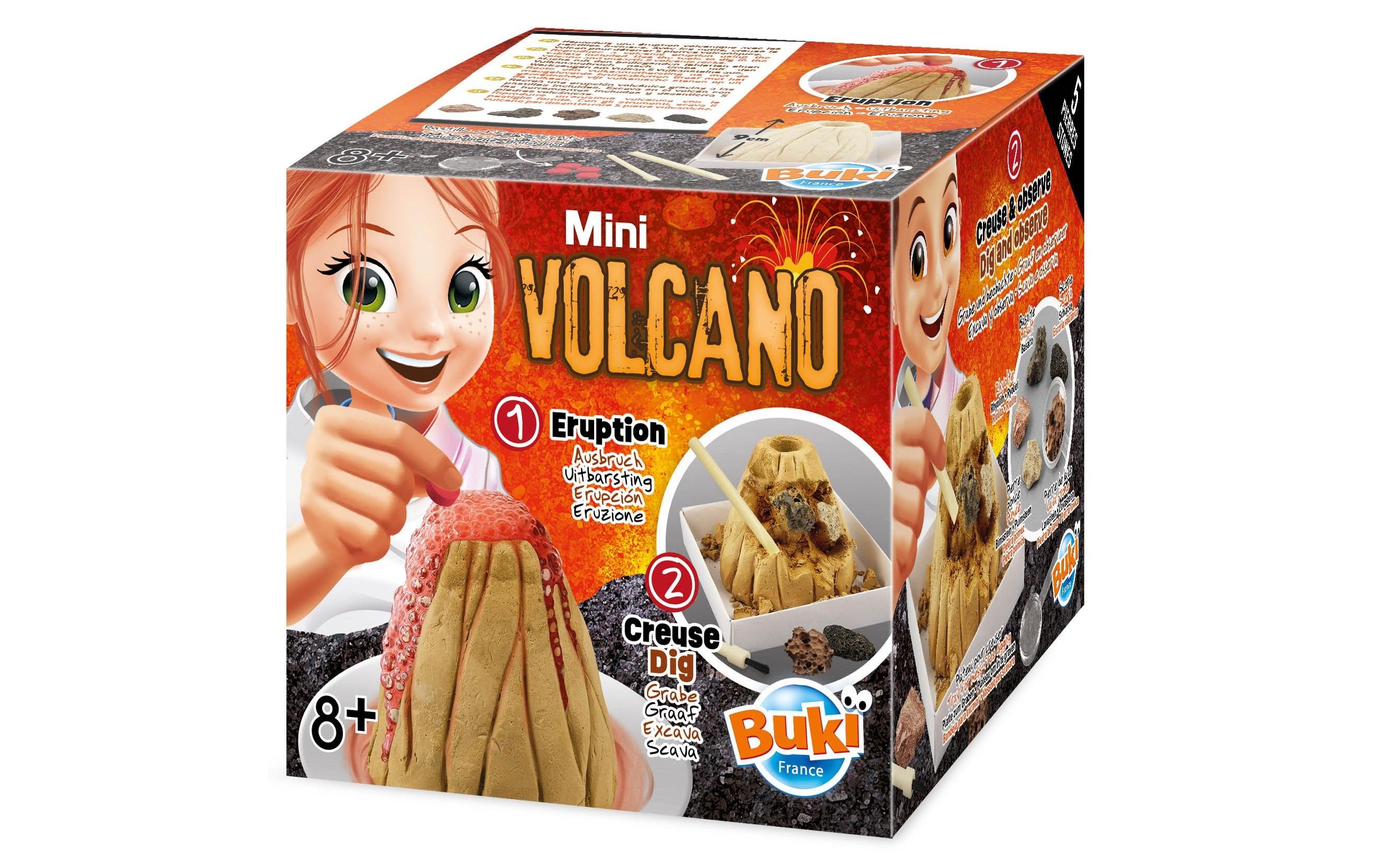 Experimentierkasten Mini VulkanSet über Vulkane