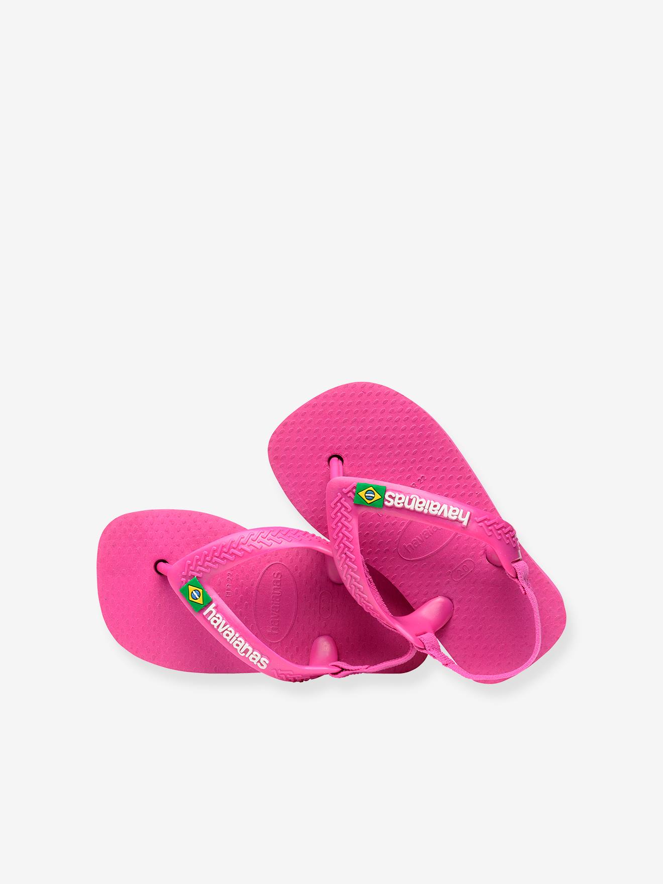 Chinelos Baby Brasil Logo II HAVAIANAS azuis