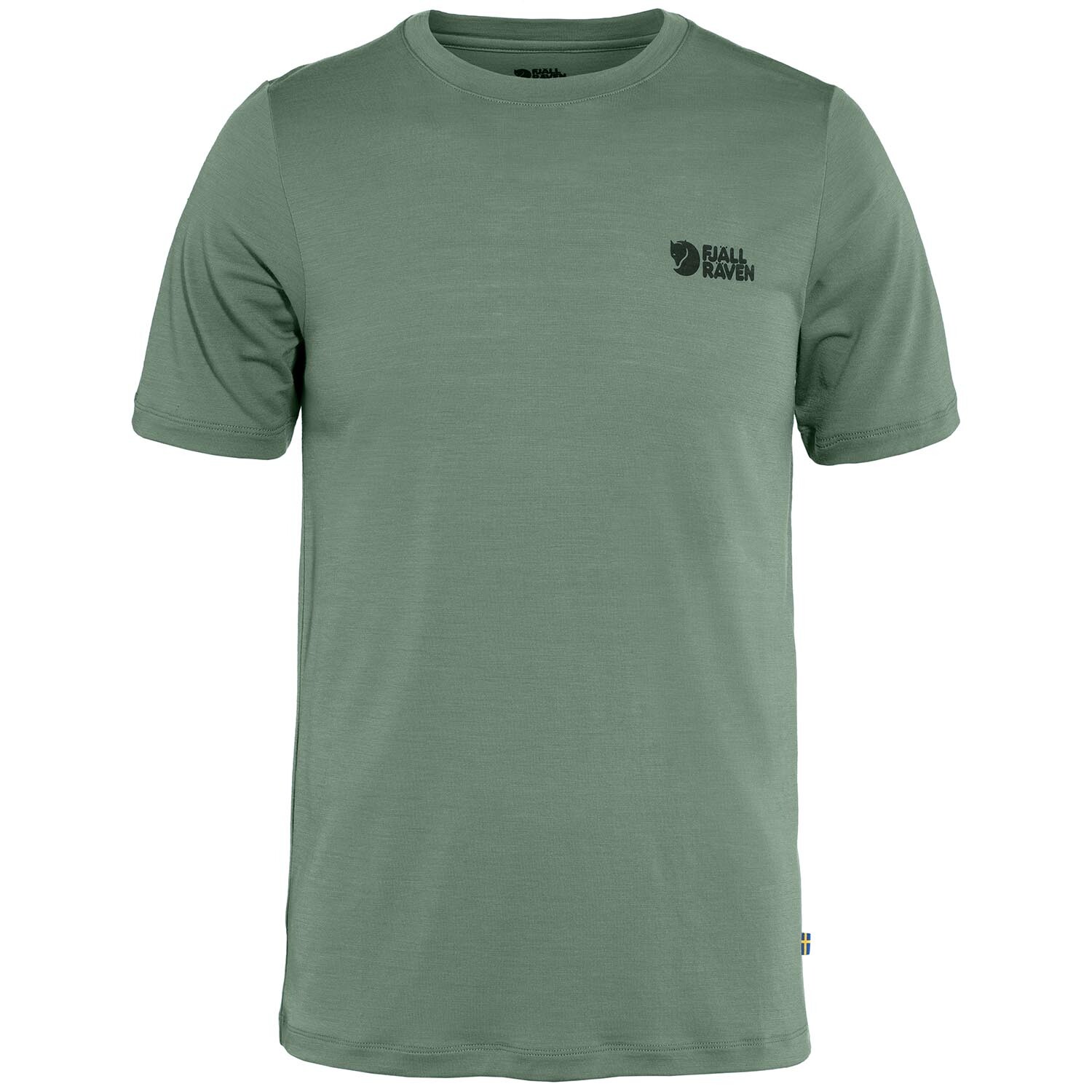 Fjällräven Mens Abisko Wool Logo S/S