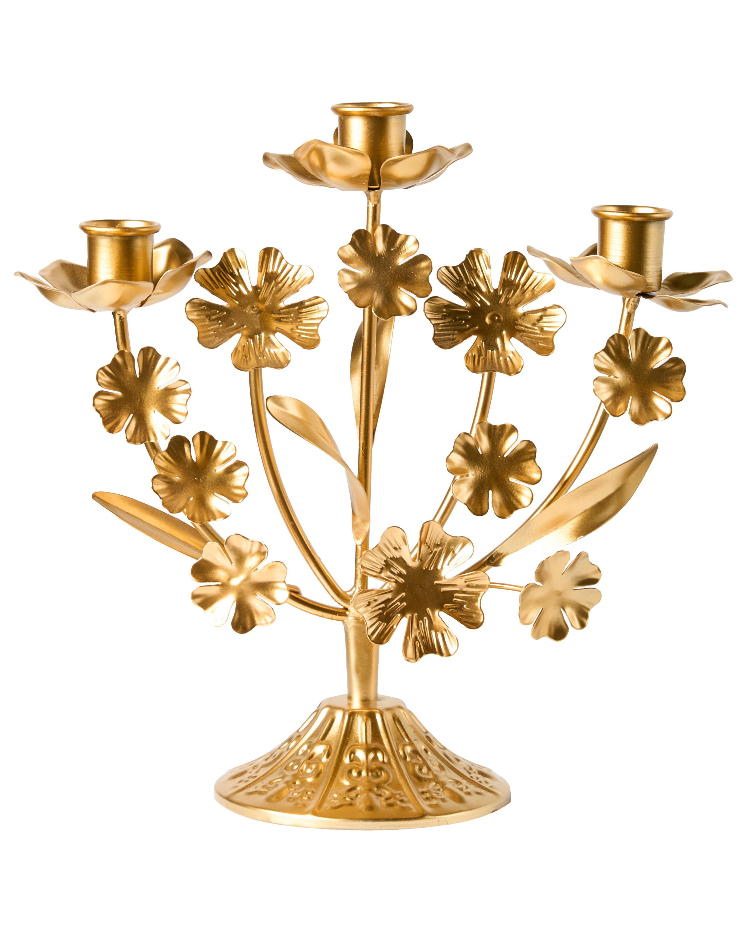 Kaarshouder RAMADA Metaal 25 cm Goud