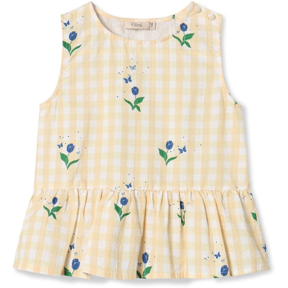 Køb Fliink Sunlight Flower Aop Agnes Flower Top