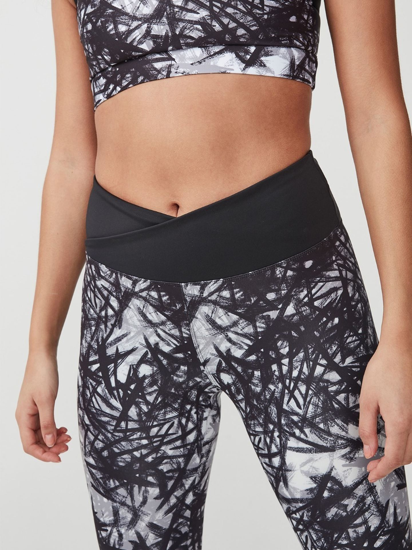 Flattering Wrap Tights