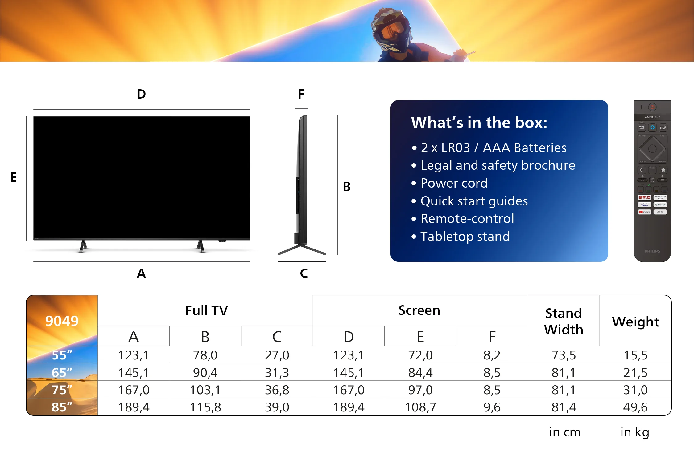 Philips 55PML9049 TV UHD 4K