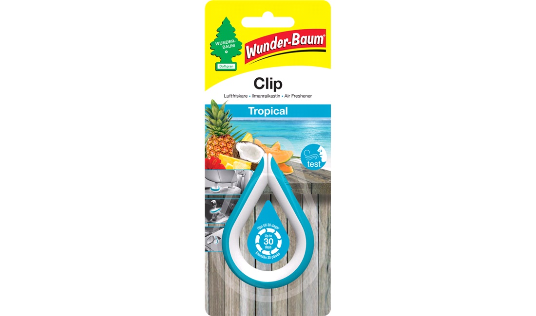 Wunderbaum Clip Tropical Luftfrisker