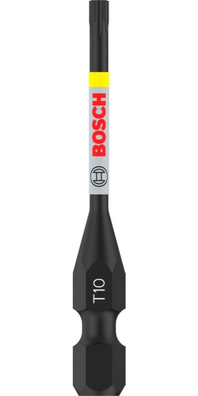 Bosch 2608522528 PRO Torx slagschroefbit, T10, 55 mm, 2 stuks (2 stuks)