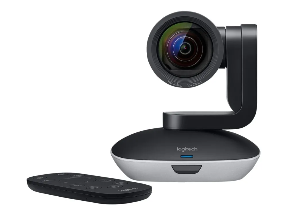 Logitech PTZ Pro 2 - Konferencekamera - PTZ - farve - 1920 x 1080 - 1080p - motoriseret - USB - H.264