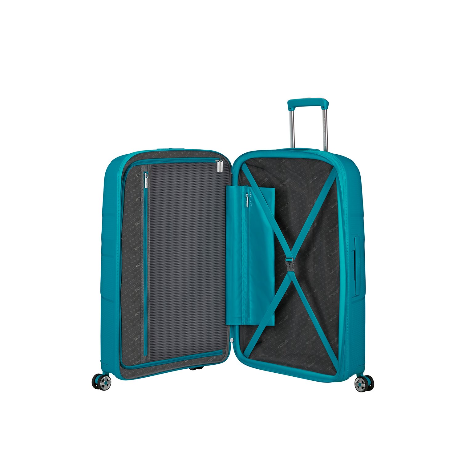 American Tourister Starvibe Spinner 77 EXP verdigris