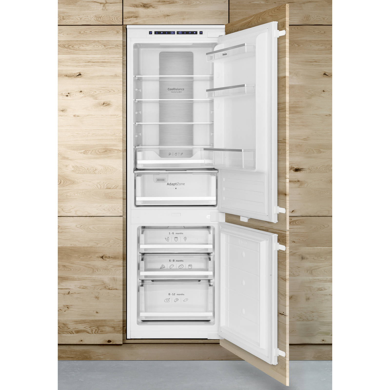 AMICA Einbau-Kühl/Gefrierkombination EKGCS 387 950 - E