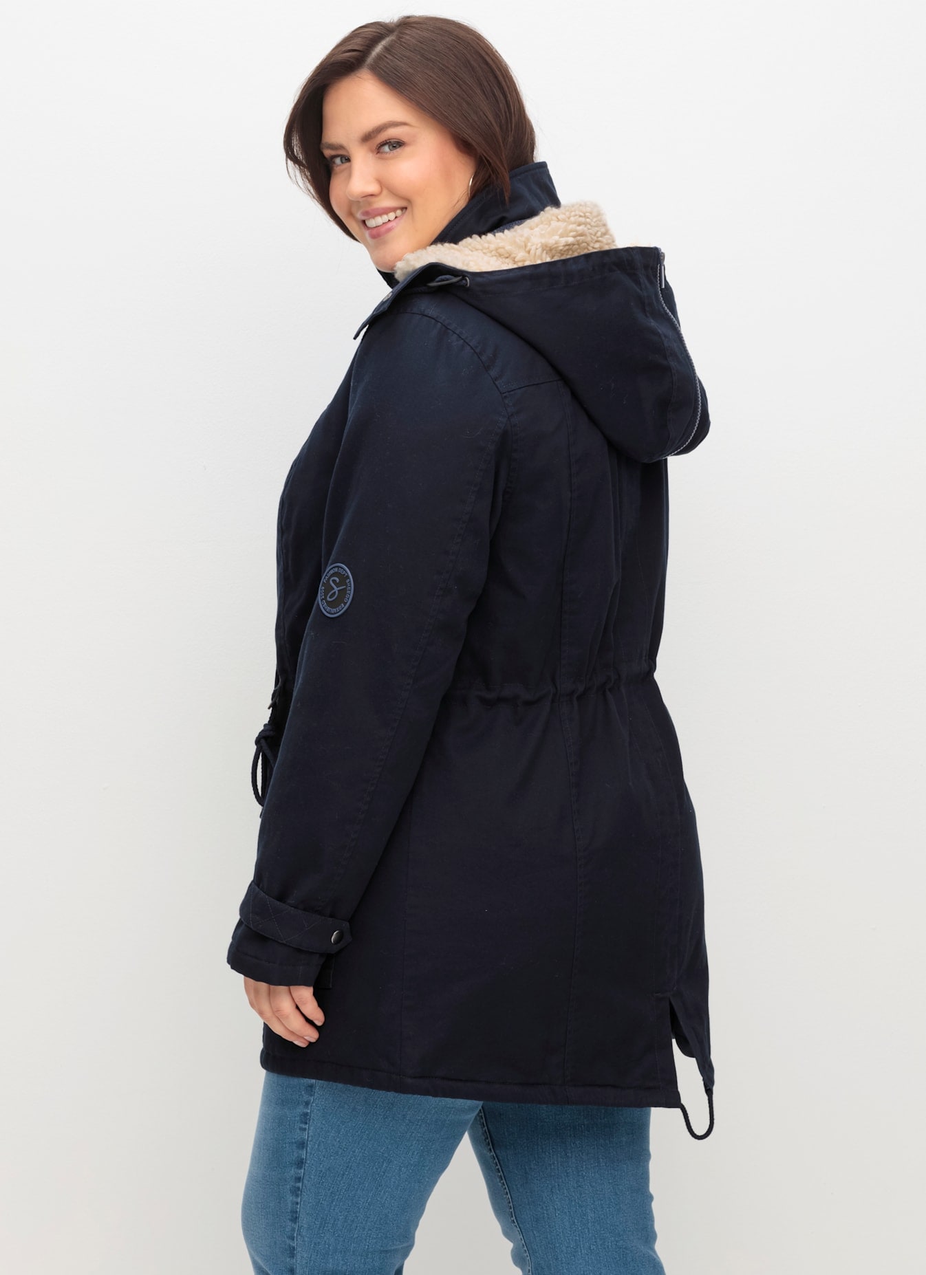 Sheego Parka mit Kapuze