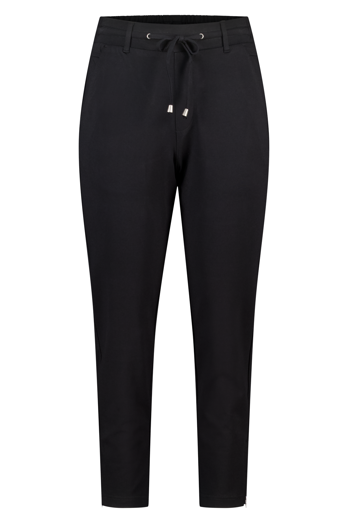 Slim fit broek Zwart
