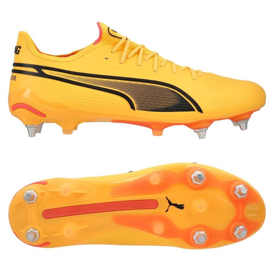 PUMA King Ultimate SG Forever Faster - Sun Stream/Noir/Crépuscule