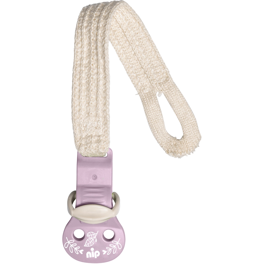 nip® Schnullerband Green - violett