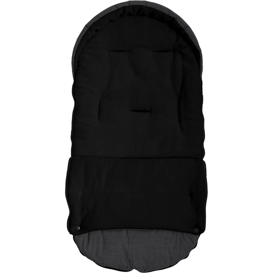 Altabebe Winterfußsack für Kinderwagen und Buggy Dunkelgrau-Schwarz