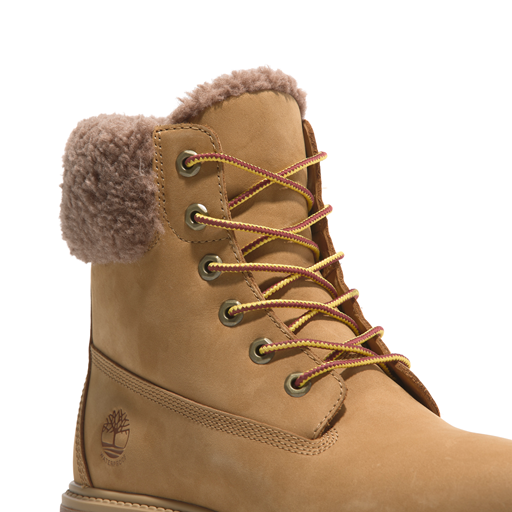 Timberland Stone Street Mid Warm Lined Waterproof Støvler, Wheat Nubuck, 39