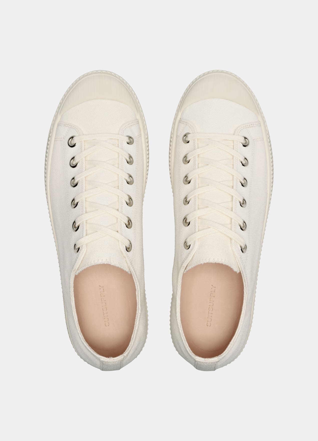 Sneakers blanc cassé