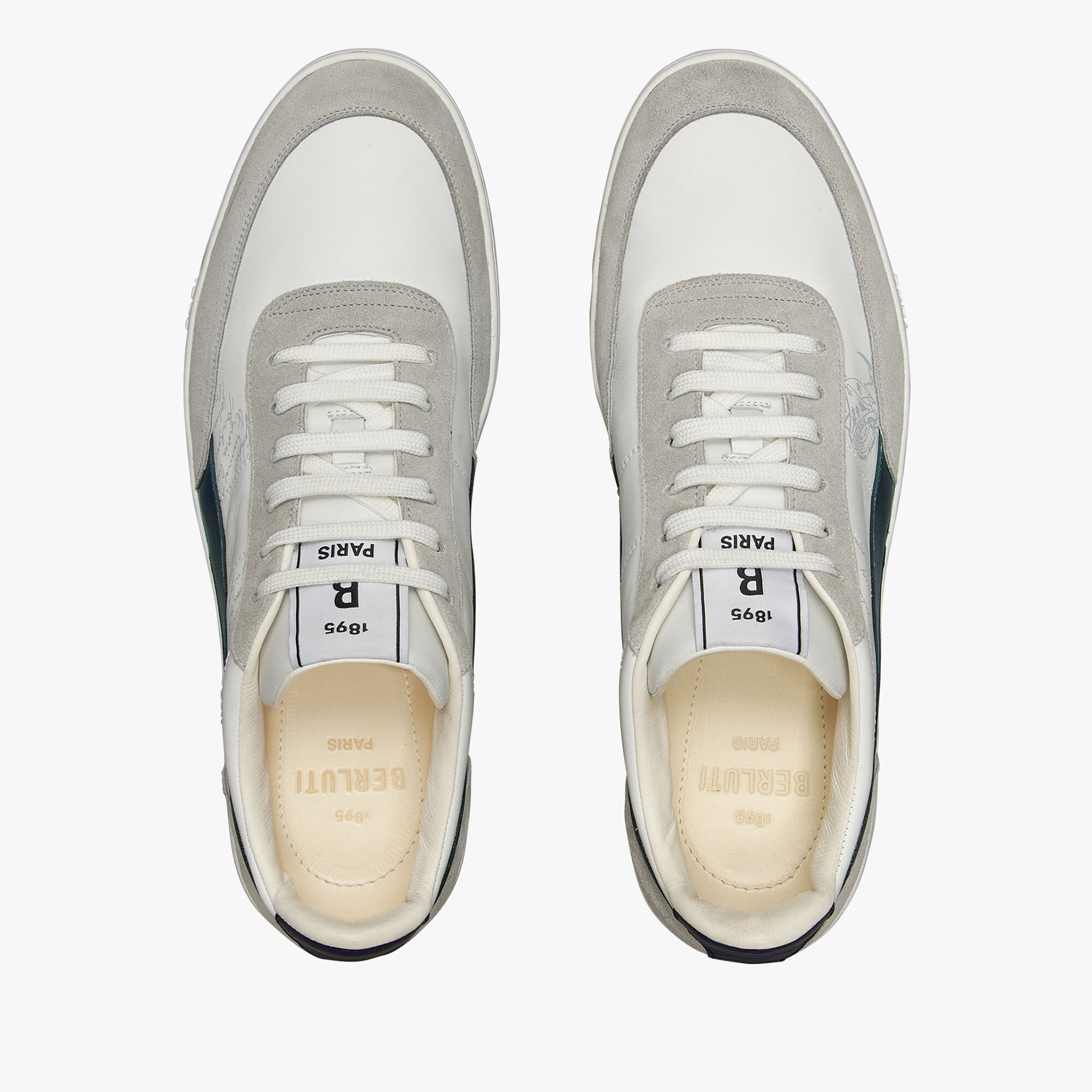 Sneaker Playtime En Cuir Scritto