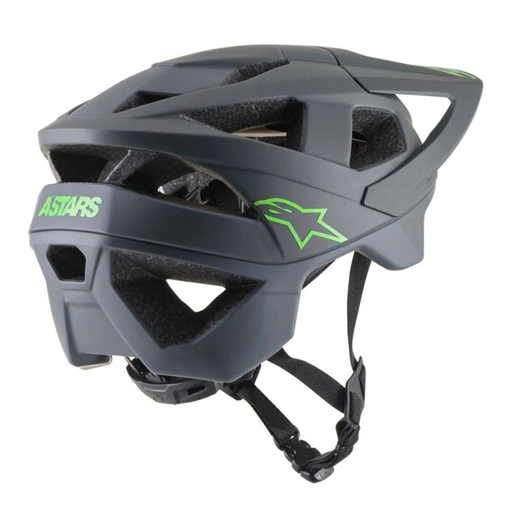 Alpinestars VECTOR PRO ATOM - Casque VTT gris foncé/gris clair mat