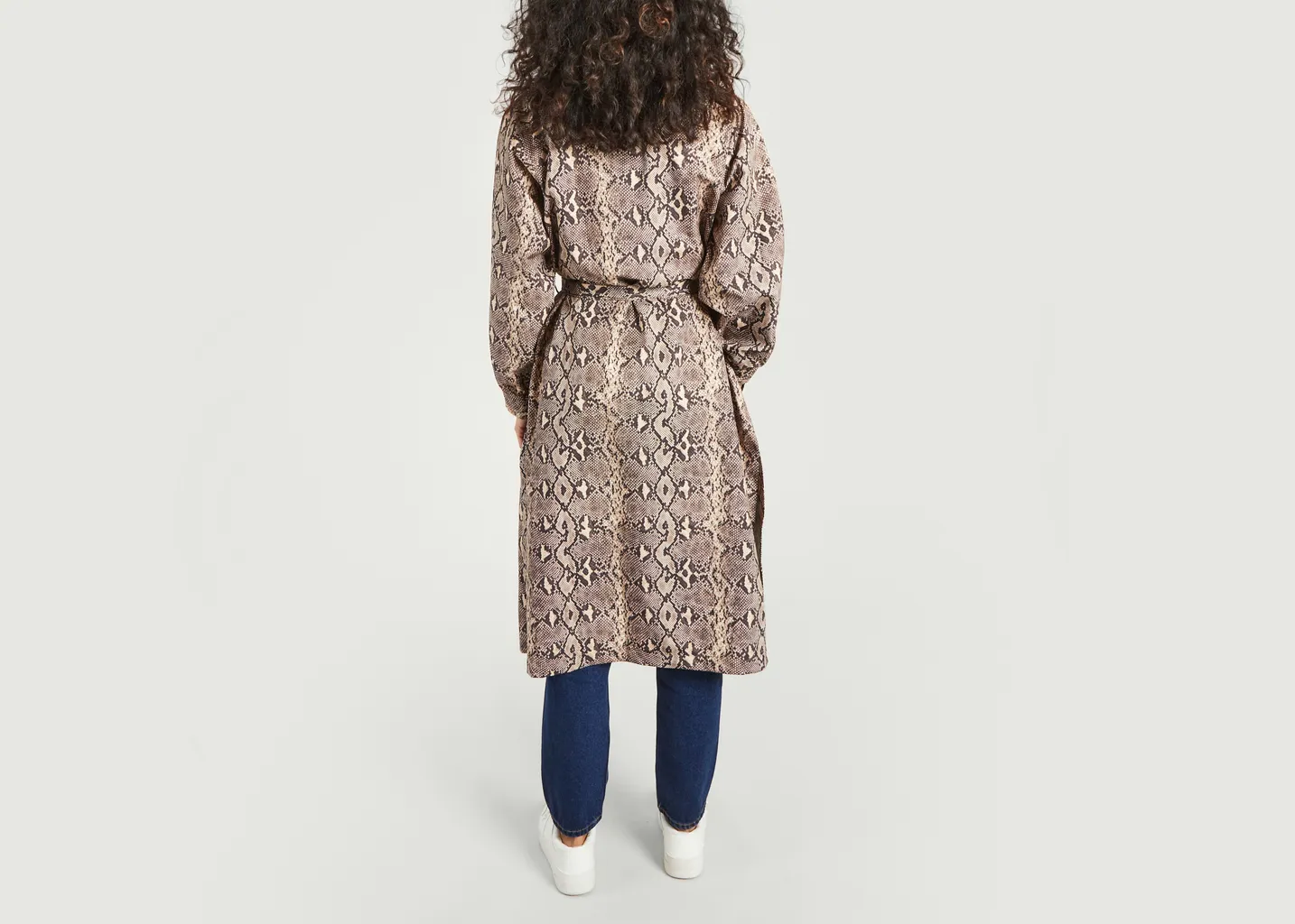 Long trench Madeleine Python Flotte