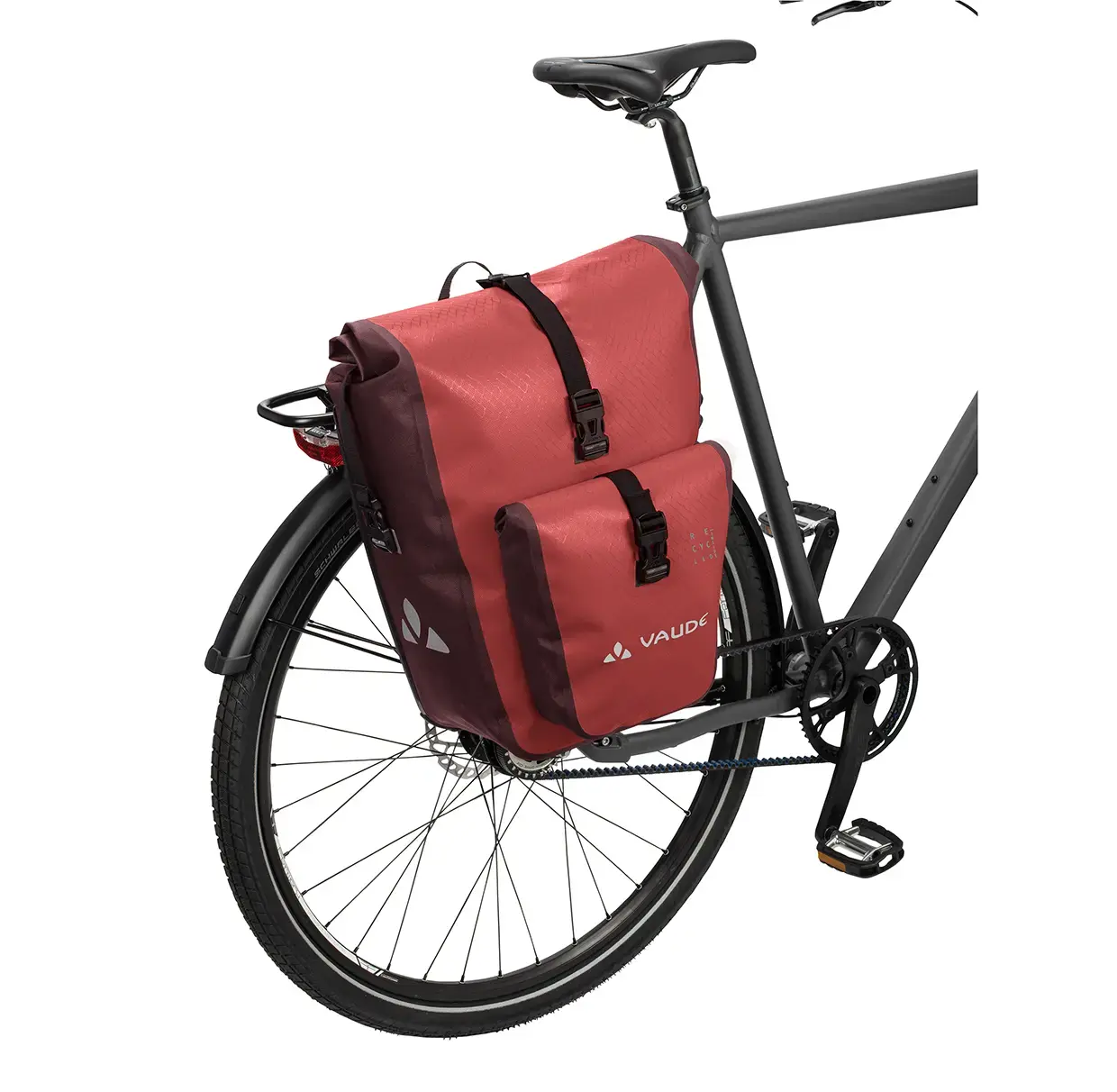 VAUDE Aqua Back Plus Single Recycled Fietstas Rood