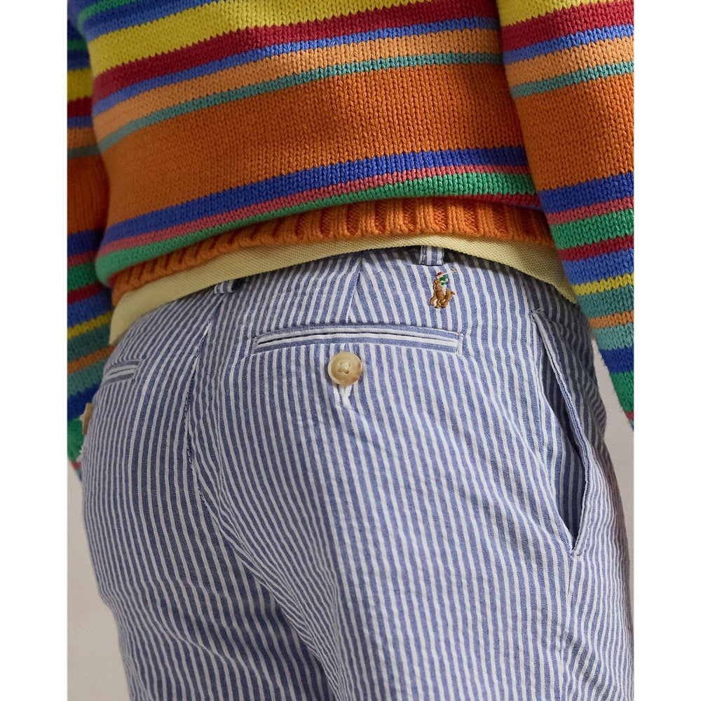 Køb Polo Ralph Lauren Blue Seersucker Preppy Shorts