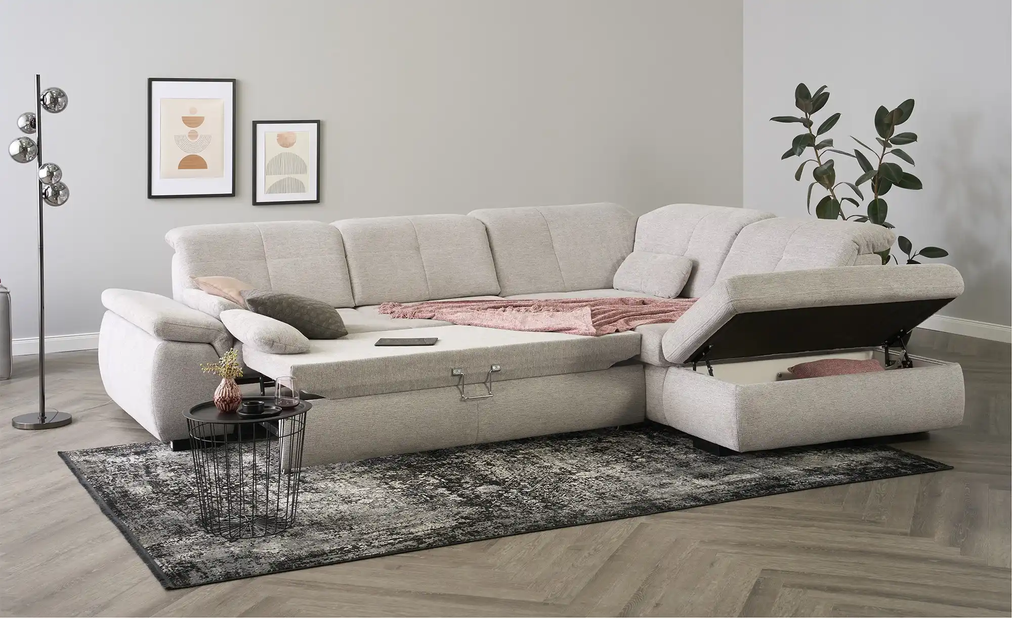 Ecksofa mit Funktion Perry