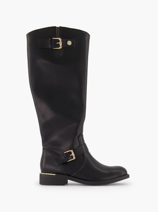 Graceland Hoher Stiefel Schwarz