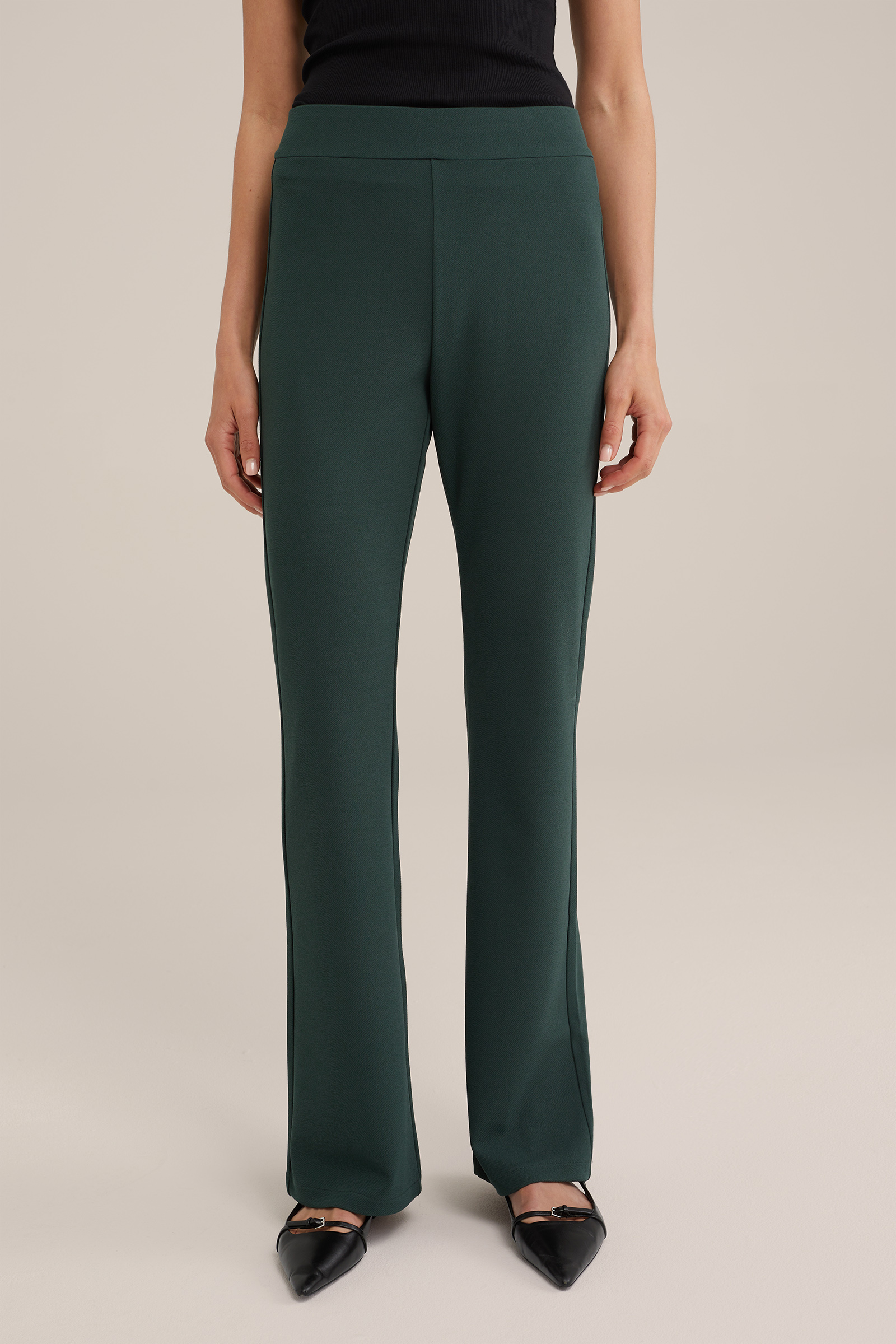 flared legging WE Fashion Mosgroen