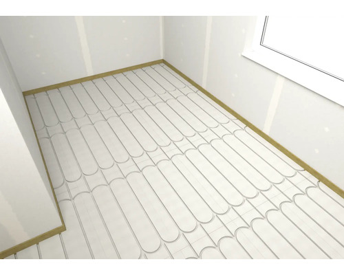 Fermacell Therm25 vloerverwarmingselement van gipsvezelplaat met langs- en afbuiggroeven 1000 x 500 x 25 mm