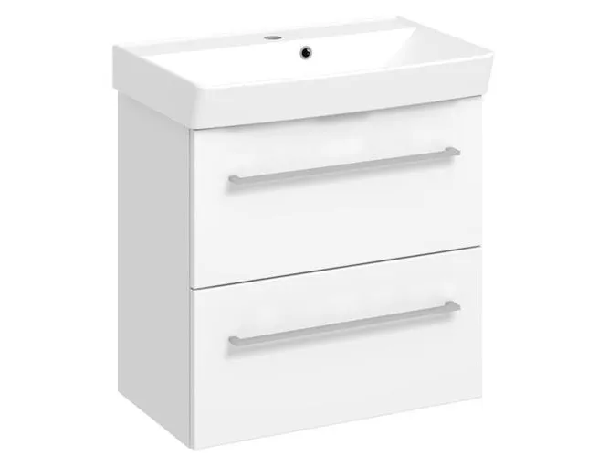 Møbelpakke Mido 52cm hvid m/vask
