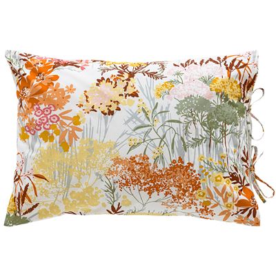 Linge de lit motif bouquets
