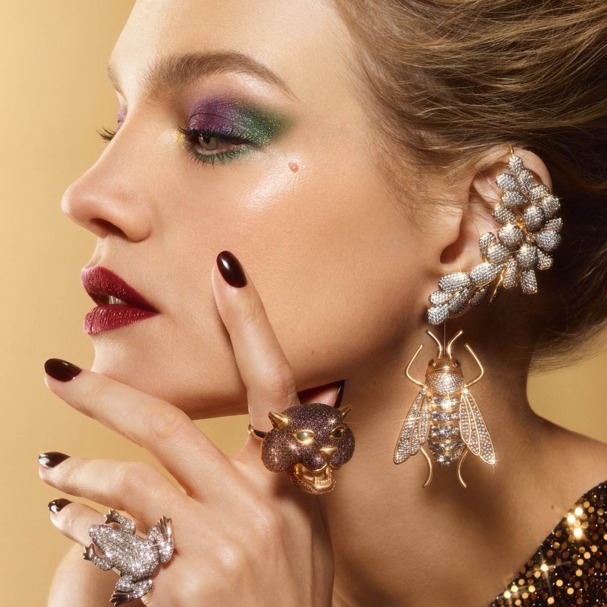 GUERLAIN Ombres G Ombres à Paupières 4 Couleurs Édition Limitée