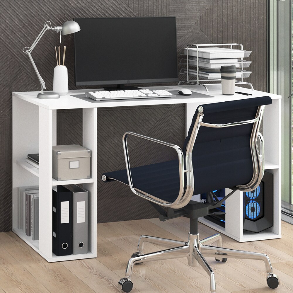 Vicco Schreibtisch ARIAN Arbeitstisch Bürotisch Regal PC Tisch Schublade Ablage