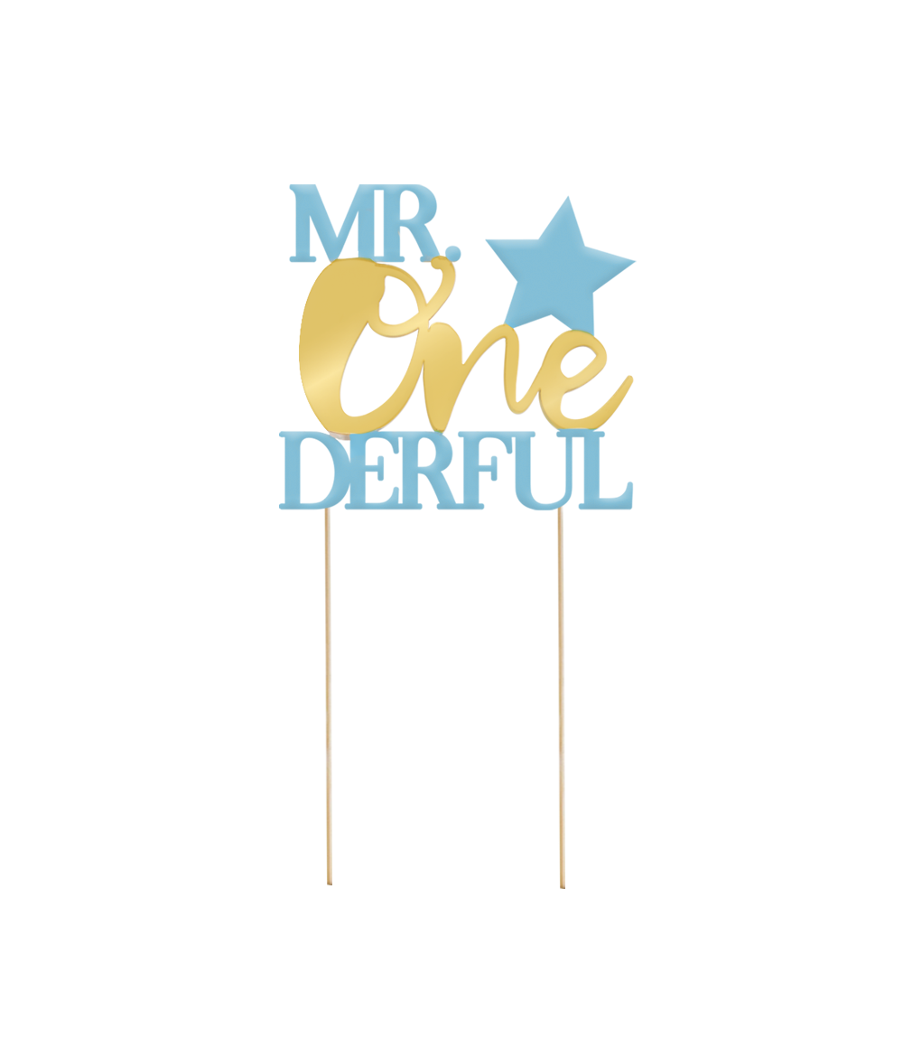 Mr. Wonderful Taarttopper