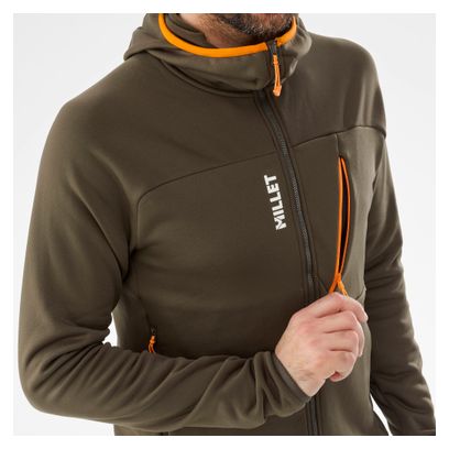 Polaire Millet Seneca Hoodie Kaki