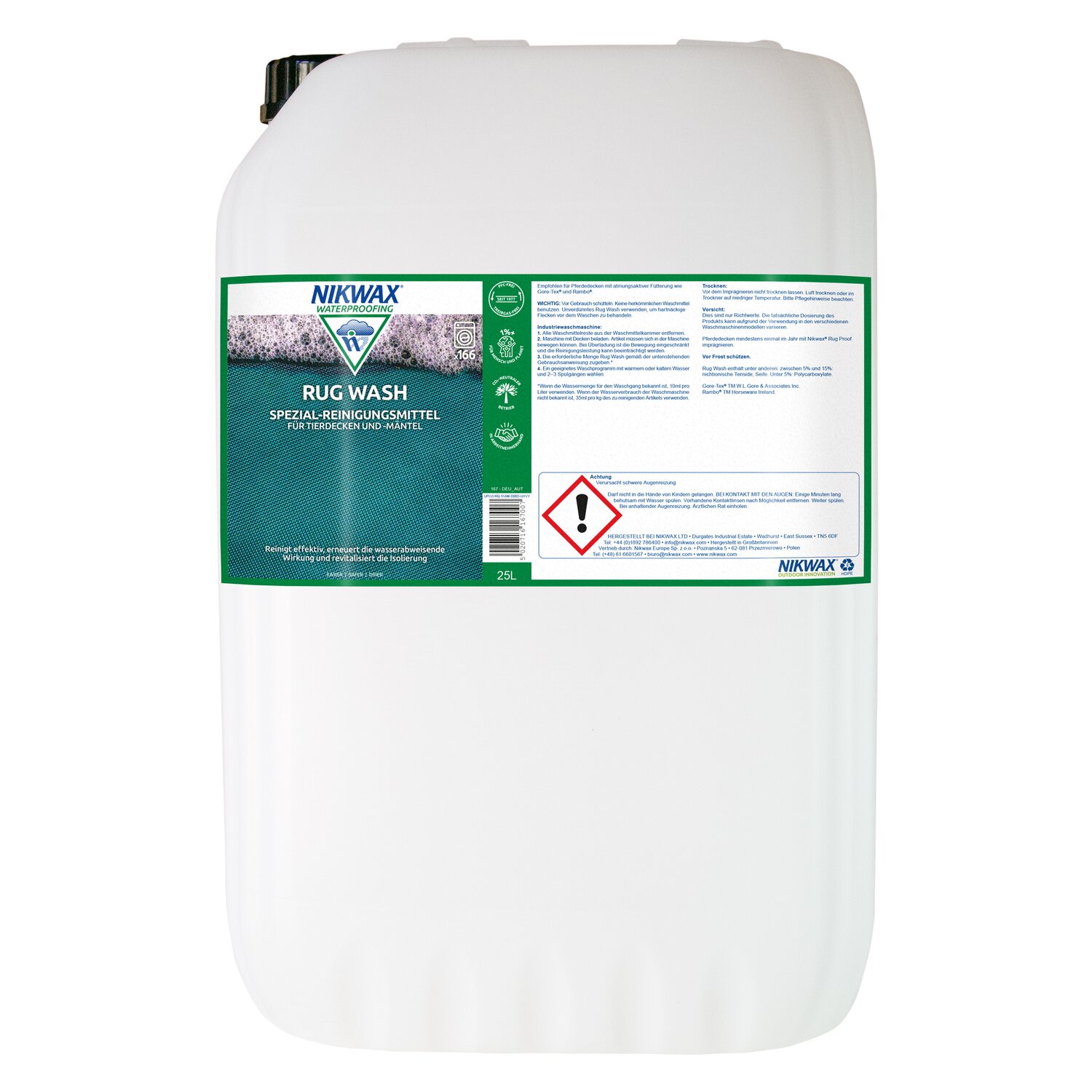 NIKWAX Original Rug Wash Waschmittel  - 25 Liter