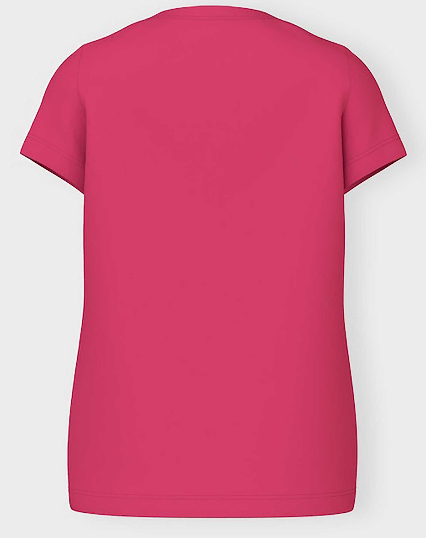 T-Shirt NKFBEATE THE WORLD IS YOURS in rethink pink