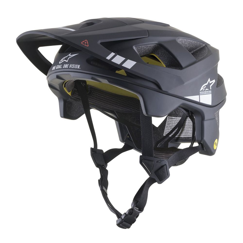 Alpinestars VECTOR TECH A1 - Casque VTT noir/gris clair mat