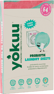 Yokuu Probiotic Laundry Sheets Summer Flower 32ST