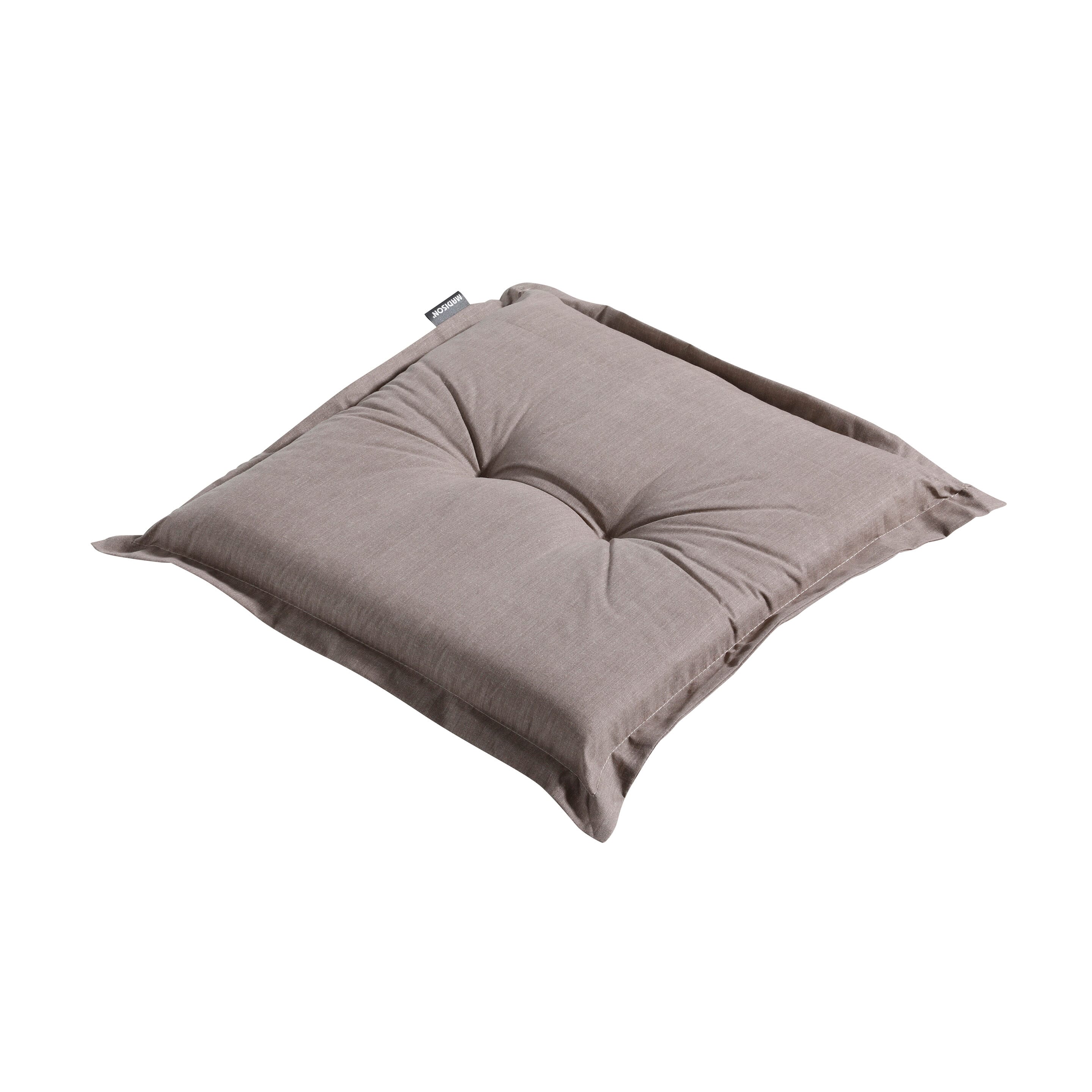 Madison Basic taupe Zitkussen - Set van 4